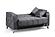 Efes Gray Velvet Loveseat by Alpha Furniture