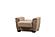 Everly Beige Fabric Chair by Alpha Furniture