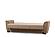 Everly Beige Fabric Sofa Bed by Alpha Furniture
