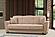 Everly Beige Fabric Sofa Bed by Alpha Furniture