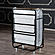 Folding Bed w/Headboard Single (6 Inch Mattress) by Alpha Furniture
