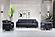 Levante Dark Gray Velvet Loveseat by Alpha Furniture