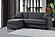 Montana Corner Gray Fabric Sectional by Alpha Furniture