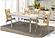 T/0041 Light Beige Glass Dining Table by Alpha Furniture