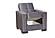 Armada Classic Gray 1 Armchair by Casamode