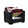 Armada Classic Burgundy/Black 10 Armchair by Casamode