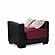 Armada Classic Burgundy/Black 10 Armchair by Casamode