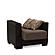 Armada Classic Brown 14 Armchair by Casamode