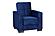Armada Classic Blue 4 Armchair by Casamode