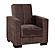 Armada Classic Brown 8 Armchair by Casamode