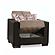 Armada Classic Sand/Brown 9 Armchair by Casamode