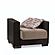 Armada Classic Sand/Brown 9 Armchair by Casamode