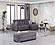 Armada Classic Lounge Sectional (L+C) 1 Microfiber Gray by Casamode