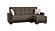 Armada Classic Brown 14 Sectional Sofa Sleeper by Casamode