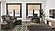 Armada Classic Black PU 15 Sectional Sofa Sleeper by Casamode