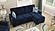 Armada Classic Lounge Sectional (L+C) 4 Microfiber Blue by Casamode