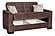 [Floor Sample] Armada Classic Brown 8 Convertible Loveseat by Casamode