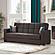 Armada Classic Brown PU 16 Sofa Bed by Casamode