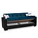 Armada Classic Emerald Blue 17 Sofa Bed by Casamode