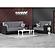 Armada Classic Gray/Black 5 Sofa Bed by Casamode