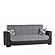 Armada Classic Gray/Black 5 Sofa Bed by Casamode