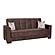 Armada Classic Brown 8 Sofa Bed by Casamode