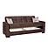 Armada Classic Brown 8 Sofa Bed by Casamode