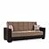 Armada Classic Sand/Brown 9 Sofa Bed by Casamode