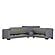 Armada Classic Gray 13 Corner Sectional Sofa Sleeper by Casamode