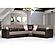 Armada Classic Brown 14 Corner Sectional Sofa Sleeper by Casamode