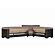 Armada Classic Brown 14 Corner Sectional Sofa Sleeper by Casamode