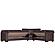 Armada Classic Sectional (S+L+W) 16 Brown PU by Casamode