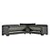 Armada Classic Dark Gray 19 Corner Sectional Sofa Sleeper by Casamode