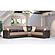 Armada Classic Sand/Brown 9 Corner Sectional Sofa Sleeper by Casamode
