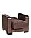 Armada X Brown 308 Armchair by Casamode