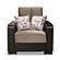 Armada X Sand/Dark Brown 309 Armchair by Casamode