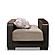 Armada X Sand/Dark Brown 309 Armchair by Casamode