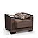 Armada X Brown 312 Armchair by Casamode