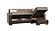 Armada X Sand/Dark Brown 309 Sectional Sofa Sleeper by Casamode