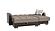 Armada X Sand/Dark Brown 309 Sectional Sofa Sleeper by Casamode