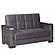 Armada X Gray 301 Convertible Loveseat by Casamode