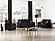 Armada X Dark Gray 303 Convertible Loveseat by Casamode