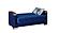 Armada X Blue 304 Convertible Loveseat by Casamode