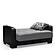 Armada X Gray/Black 305 Loveseat by Casamode