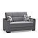 Armada X Gray Fabric 313 Loveseat by Casamode