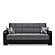 Armada X Gray/Black 305 Sofa Bed by Casamode