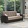 Armada X Sand/Dark Brown 309 Sofa Bed by Casamode