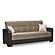 Armada X Sand/Dark Brown 309 Sofa Bed by Casamode