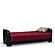 Armada X Burgundy/Black 310 Sofa Bed by Casamode