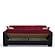 Armada X Burgundy/Black 310 Sofa Bed by Casamode